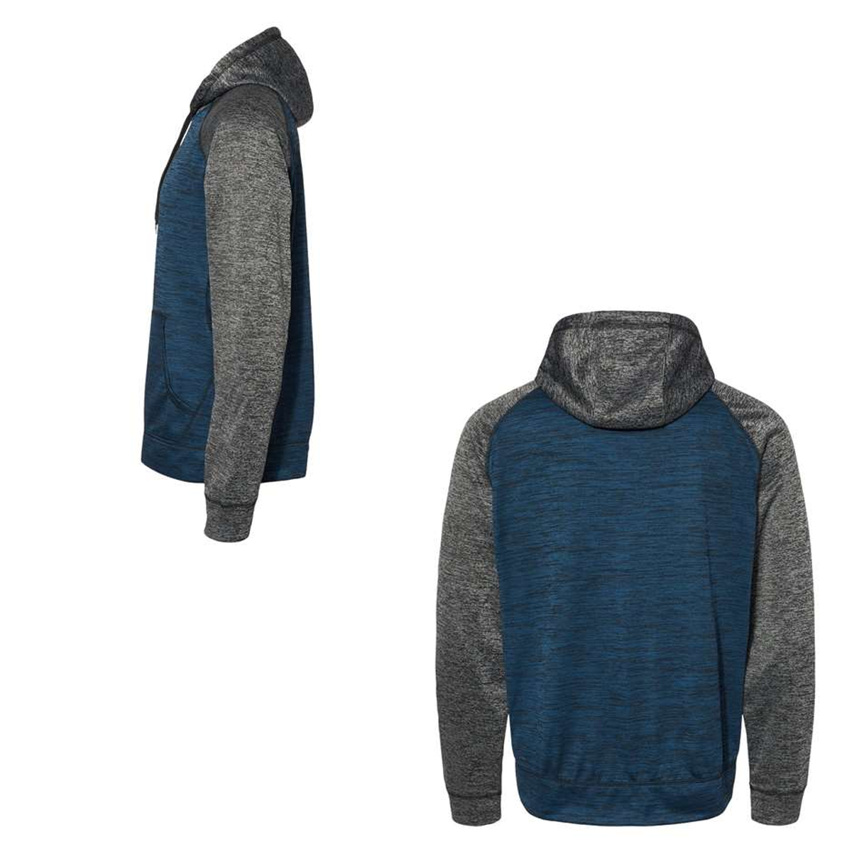 BURNSIDE ADULT PERFORMANCE RAGLAN PULLOVER HOODIE