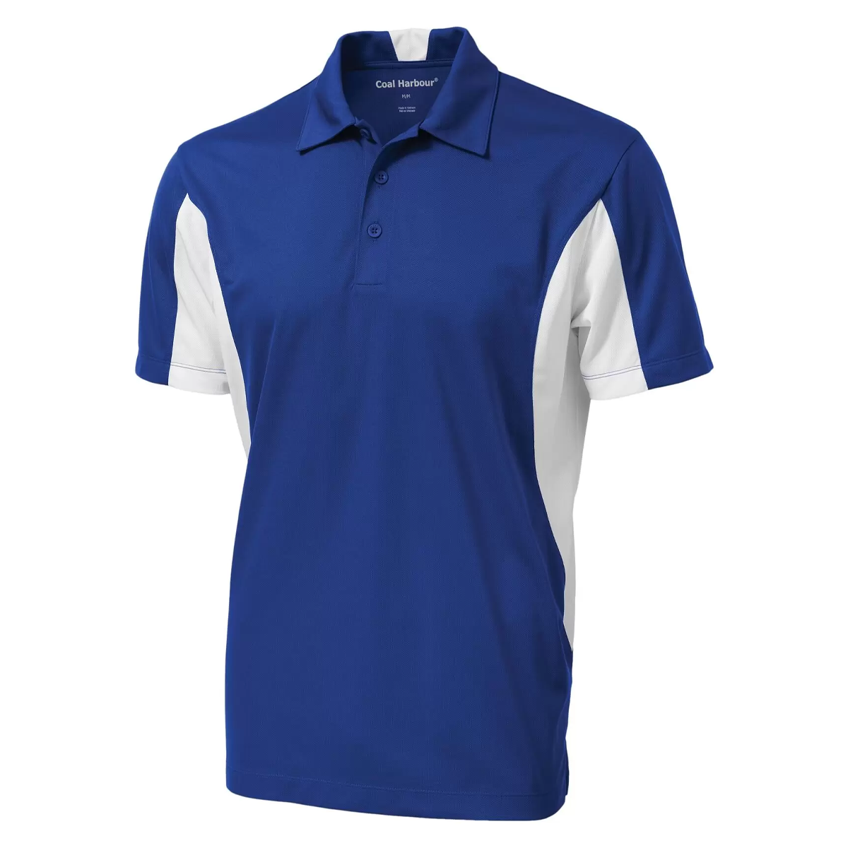 COAL HARBOUR MEN'S SNAG RESISTANT COLOUR BLOCK POLO SHIRT
