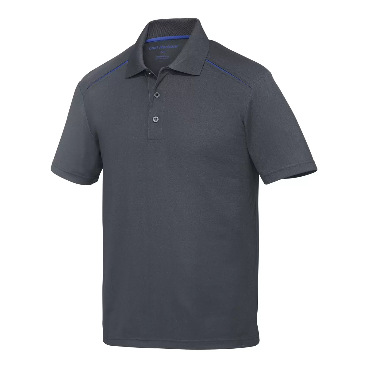 COAL HARBOUR MEN'S SNAG RESISTANT CONTRAST INSET POLO SHIRT