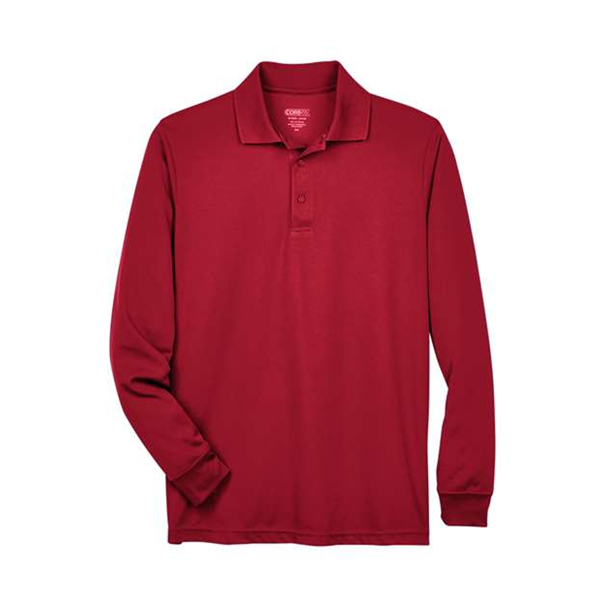 CORE365 MEN'S PINNACLE PERFORMANCE LONG-SLEEVE PIQUE POLO