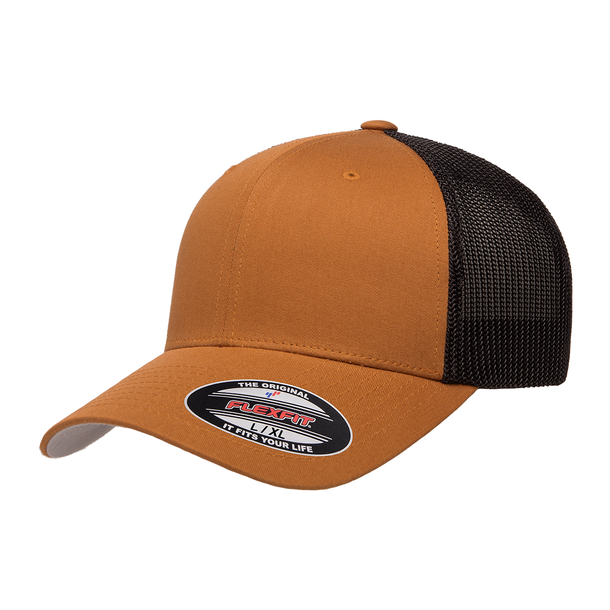 FLEXFIT STRUCTURED 6-PANEL TRUCKER HAT