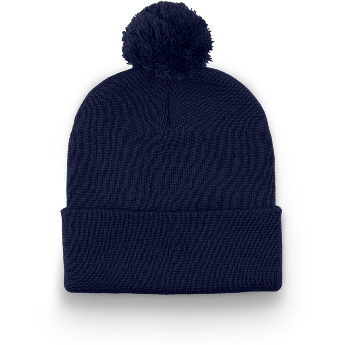 DIVISION TRADITIONAL SOLID CUFF TOQUE WITH POM