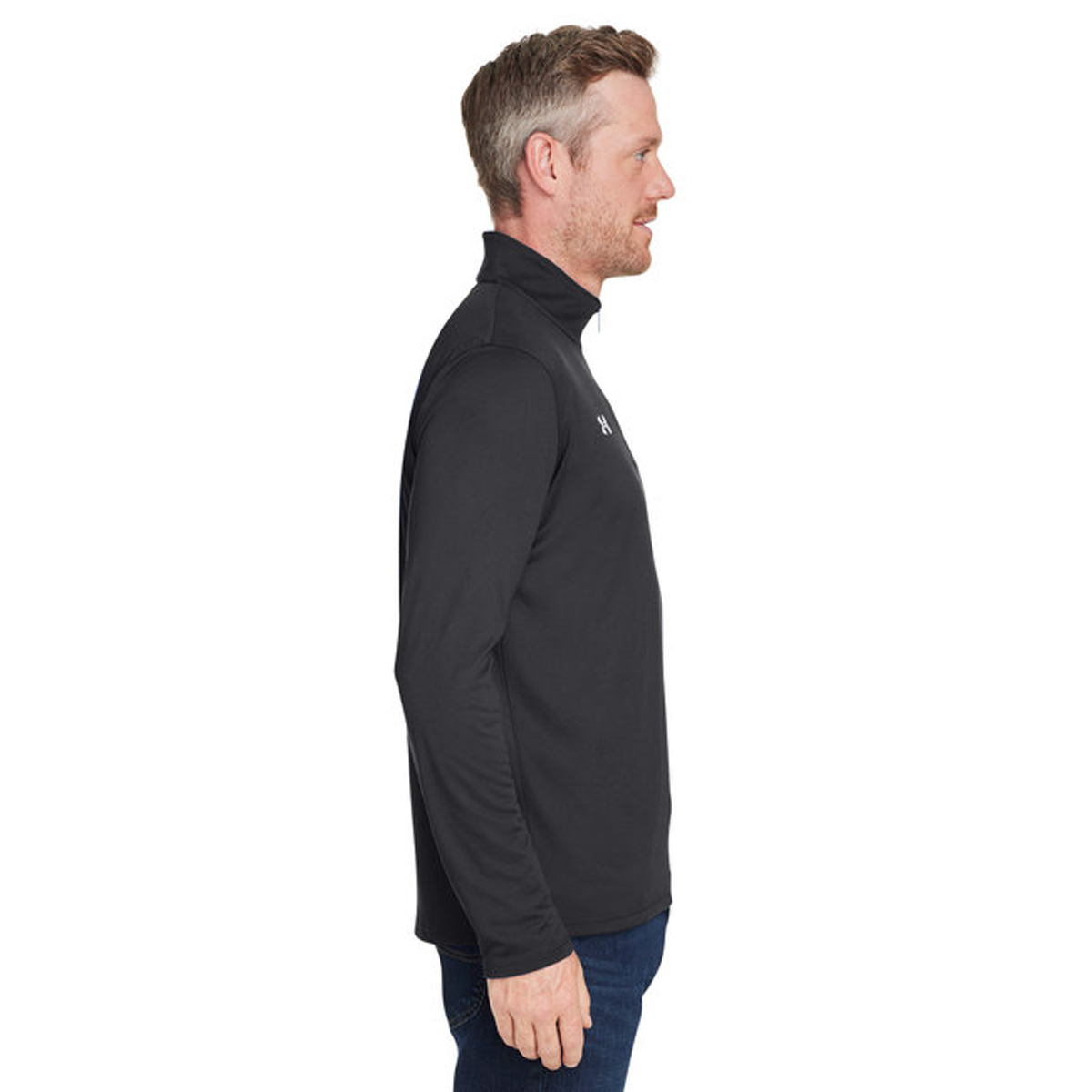 UNDER ARMOUR MEN'S TEAM TECH QUARTER-ZIP