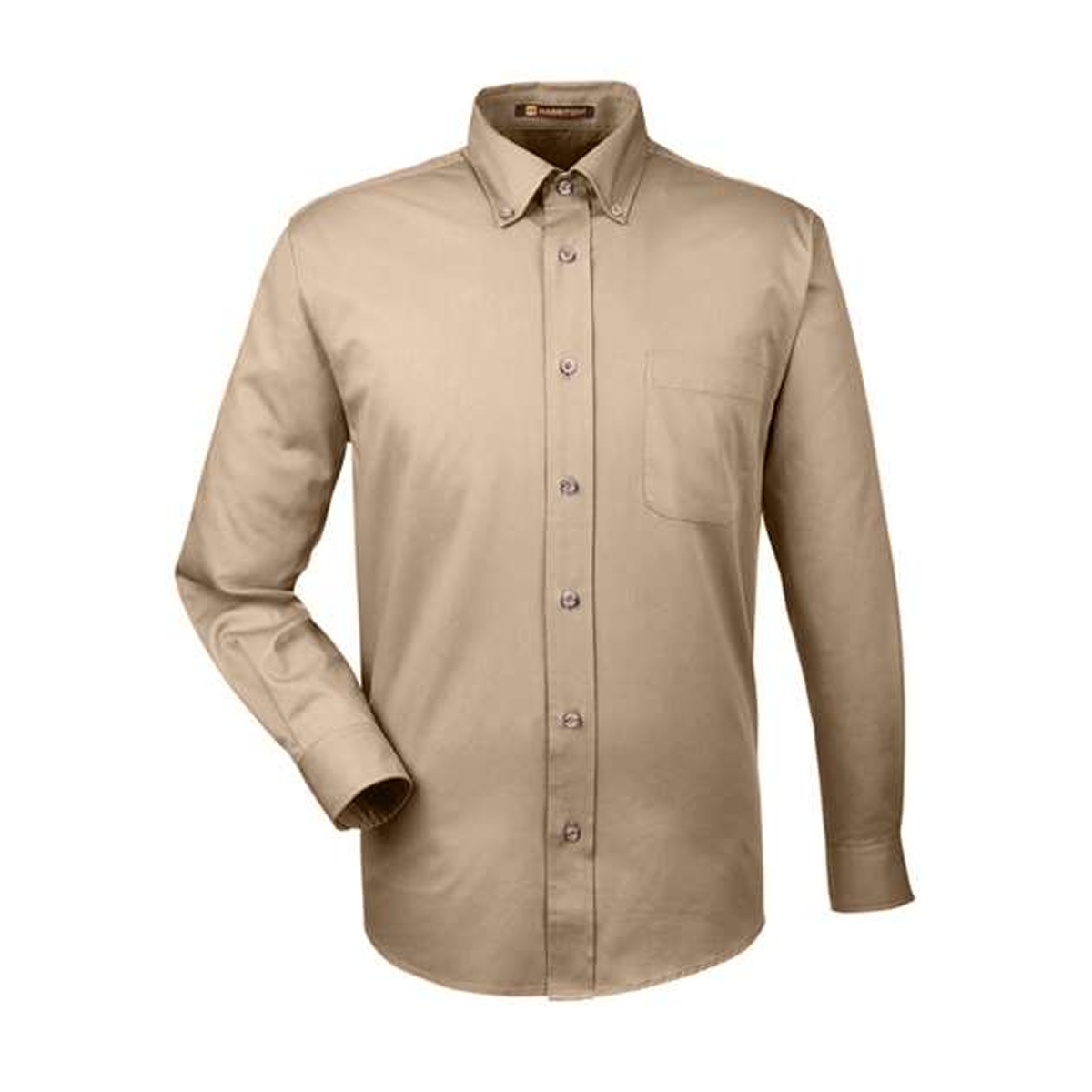 HARRITON MEN'S EASY BLEND TWILL SHIRT