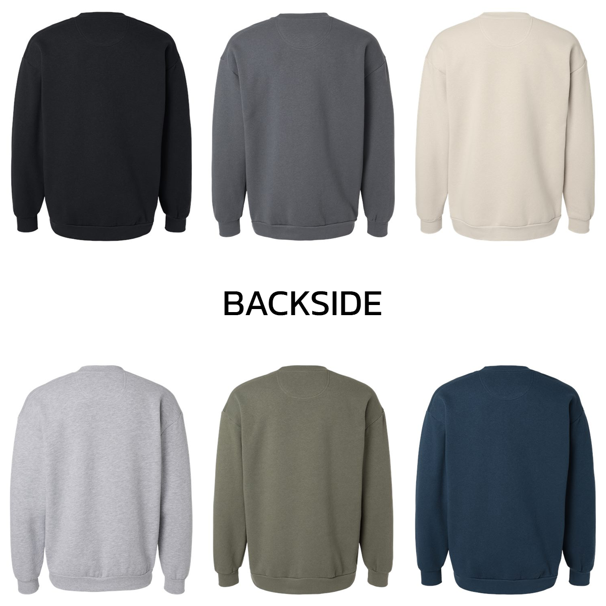 AMERICAN APPAREL ADULT RFLEX FLEECE CREWNECK SWEATSHIRT
