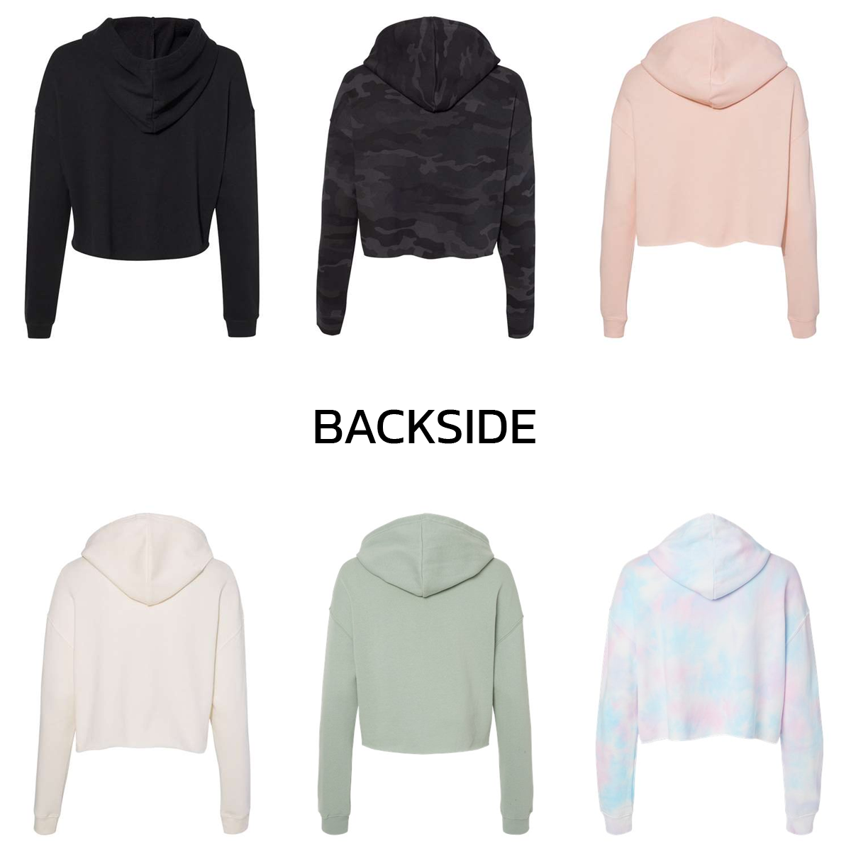 INDEPENDENT TRADING CO. LADIES LIGHTWEIGHT CROP HOODIE