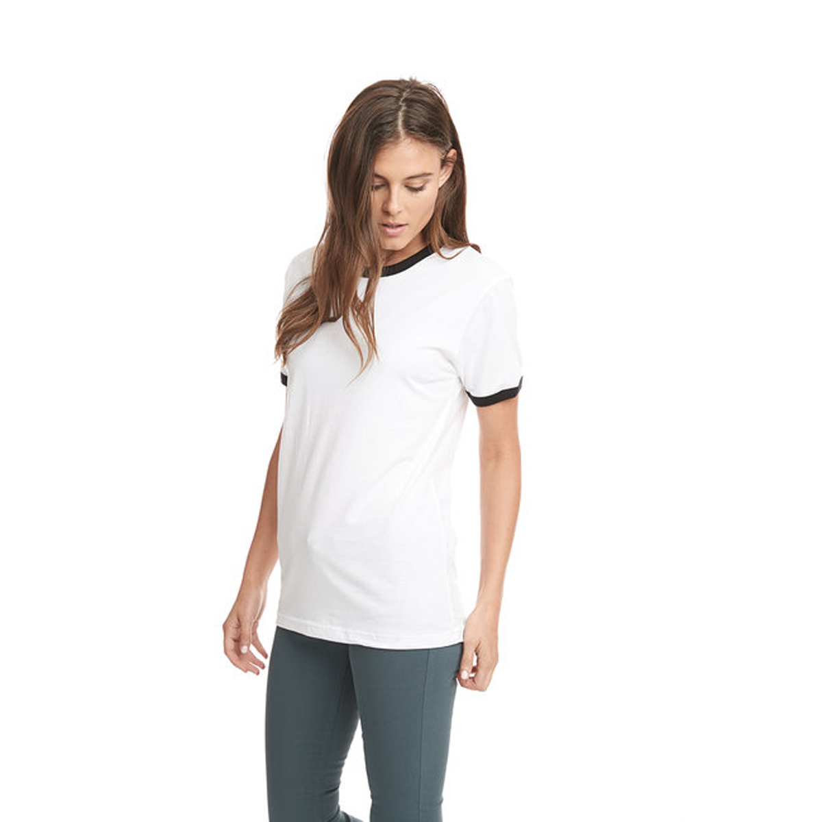NEXT LEVEL UNISEX RINGER T-SHIRT