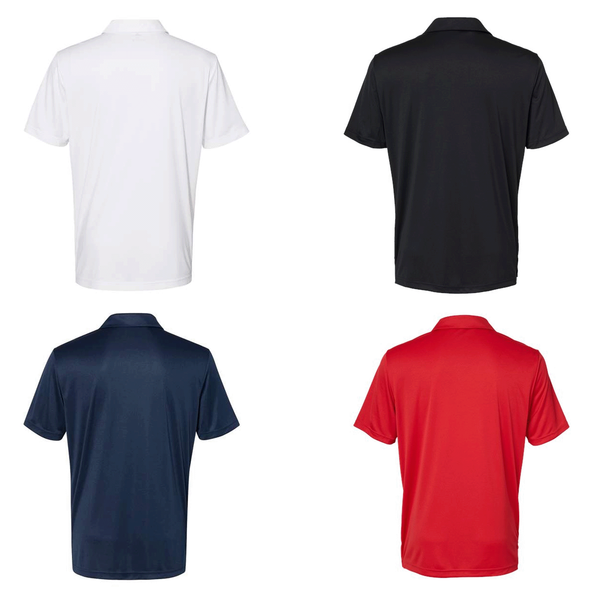 ADIDAS MEN'S 3-STRIPES CHEST POLO