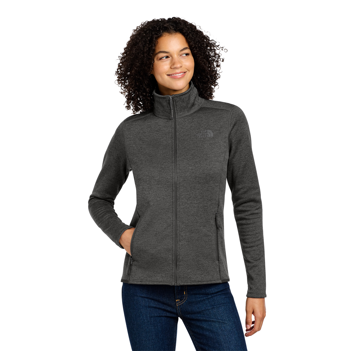THE NORTH FACE LADIES SKYLINE FLEECE FULL-ZIP JACKET