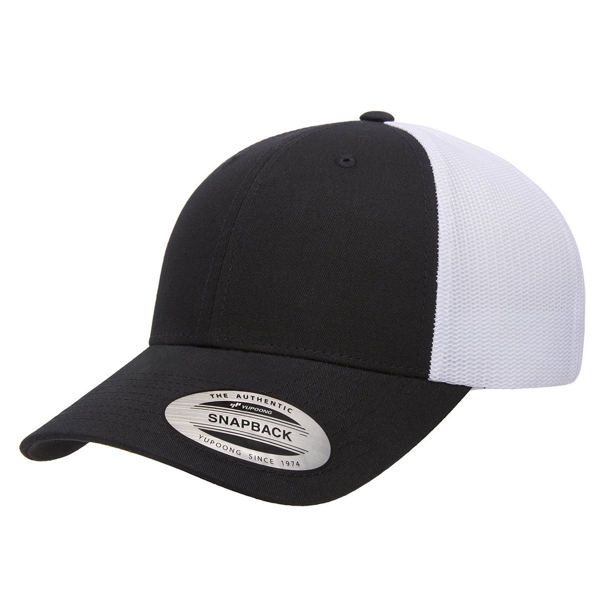 YUPOONG LOW PROFILE 2-TONE TRUCKER CAP