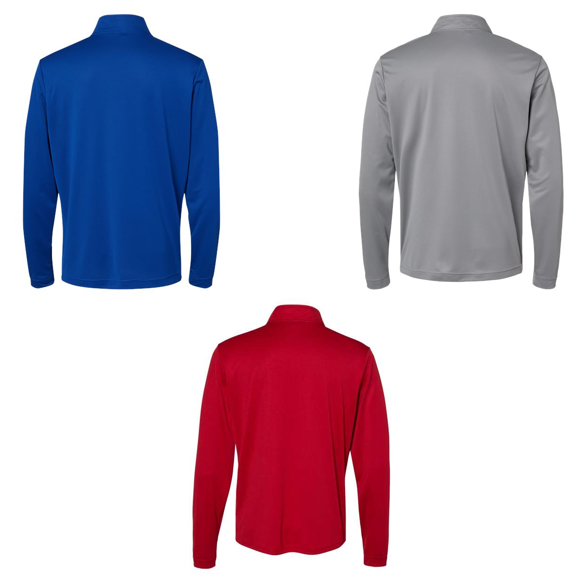 ADIDAS MEN'S LIGHTWEIGHT MOCK NECK QUARTER-ZIP