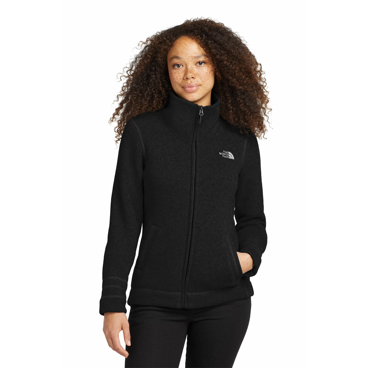 THE NORTH FACE LADIES SWEATER FLEECE JACKET