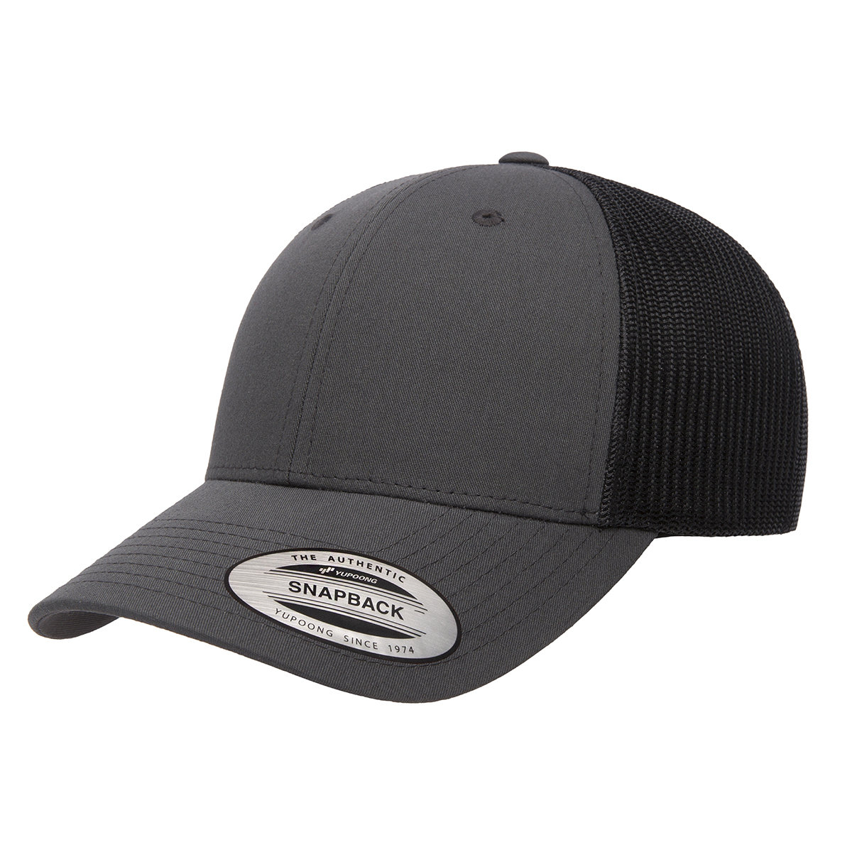 YUPOONG LOW PROFILE 2-TONE TRUCKER CAP