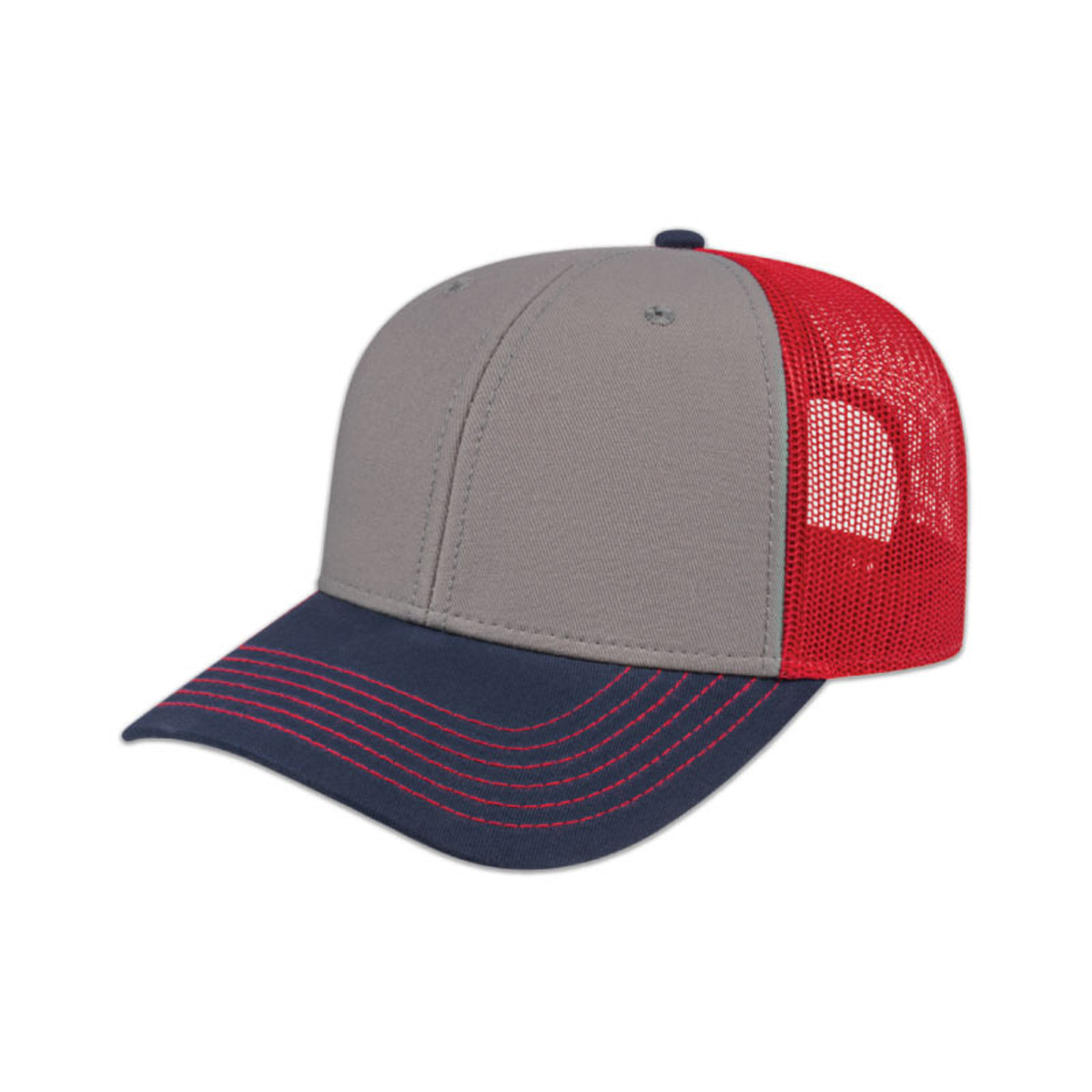 CAP AMERICA MODIFIED FLAT BILL WITH MESH BACK HAT