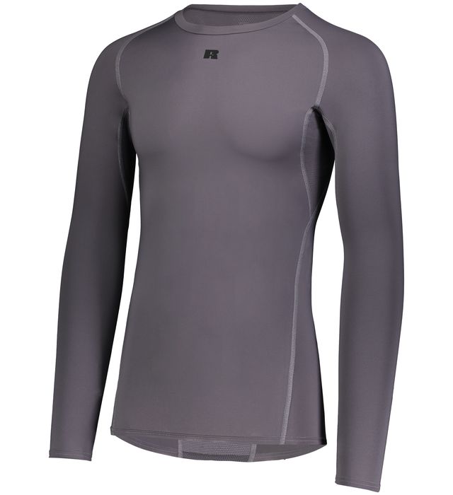 RUSSELL COOLCORE LONG SLEEVE COMPRESSION TEE