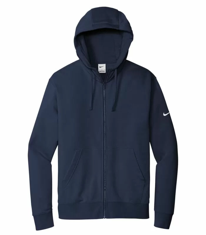 Blue nike zip hoodie hot sale