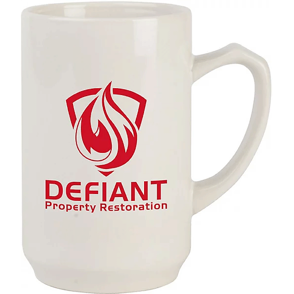 COMFORT GRIP CERAMIC MUG 12oz