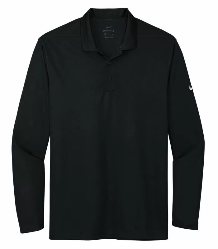 NIKE MEN'S DRI-FIT MICRO PIQUE 2.0 LONG SLEEVE POLO