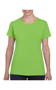GILDAN LADIES SEMI FITTED COTTON JERSEY T-SHIRT