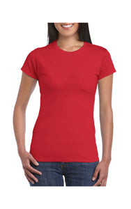 GILDAN LADIES FITTED COTTON JERSEY T-SHIRT