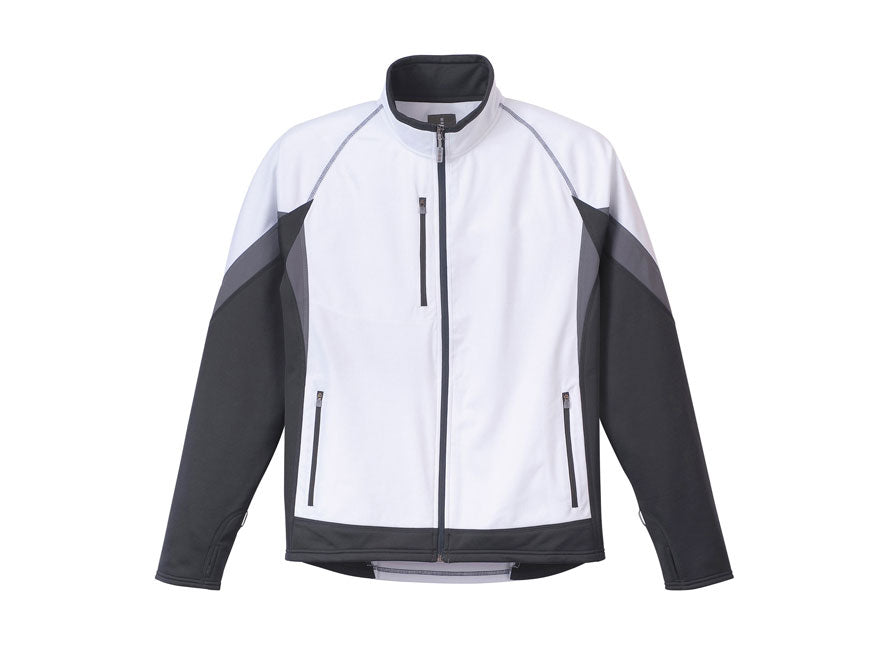 TRIMARK MEN’S JOZANI HYBRID SOFTSHELL JACKET