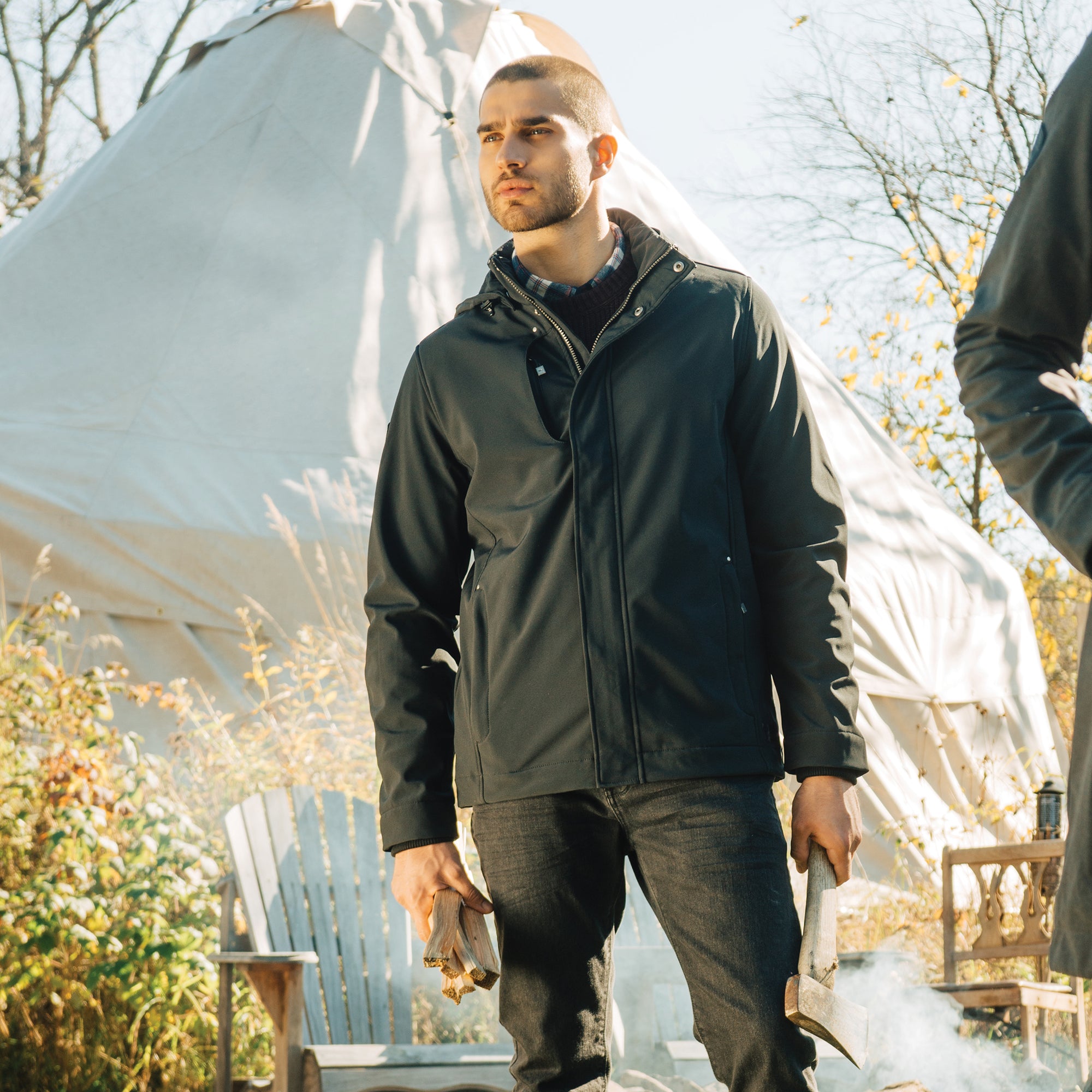 ROOTS73 MEN'S ELKPOINT SOFT SHELL JACKET