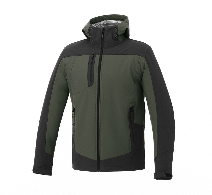TRIMARK MEN'S KANGARI HOODED SOFTSHELL JACKET ID Apparel