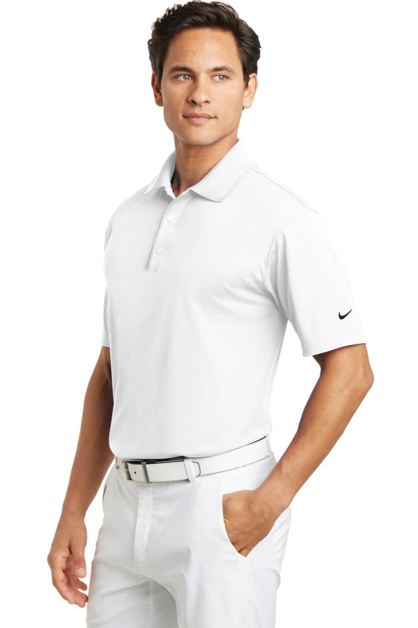 Nike slim fit cheap polo shirt