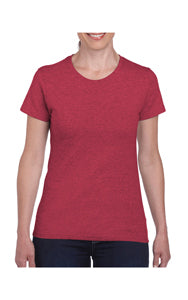GILDAN LADIES SEMI FITTED COTTON JERSEY T-SHIRT