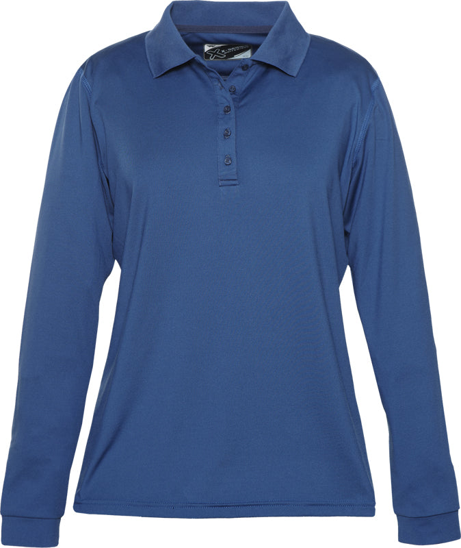 WHITERIDGE LADIES LIBERTY LONG SLEEVE POLO SHIRT