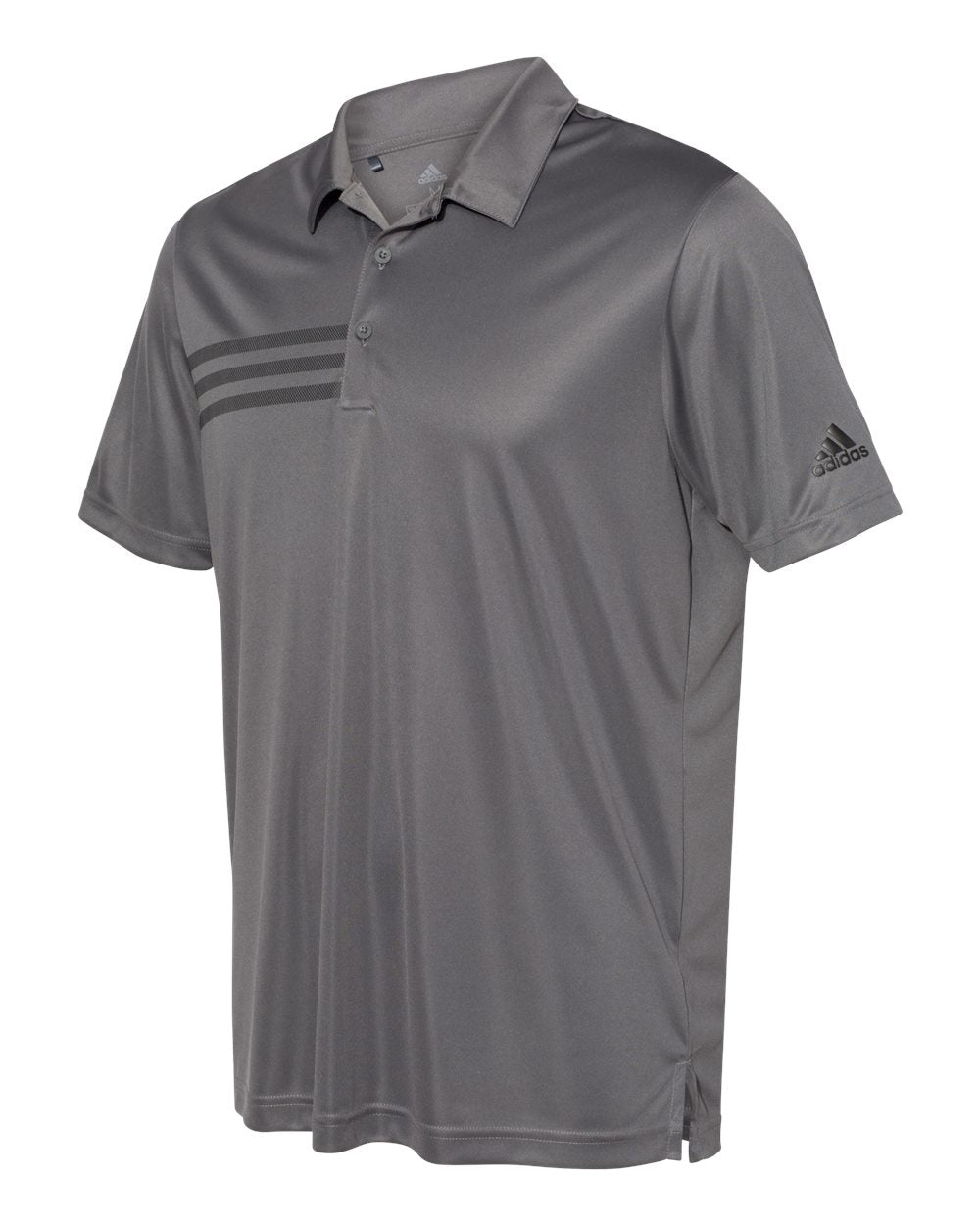 adidas essentials 3 stripe polo shirt