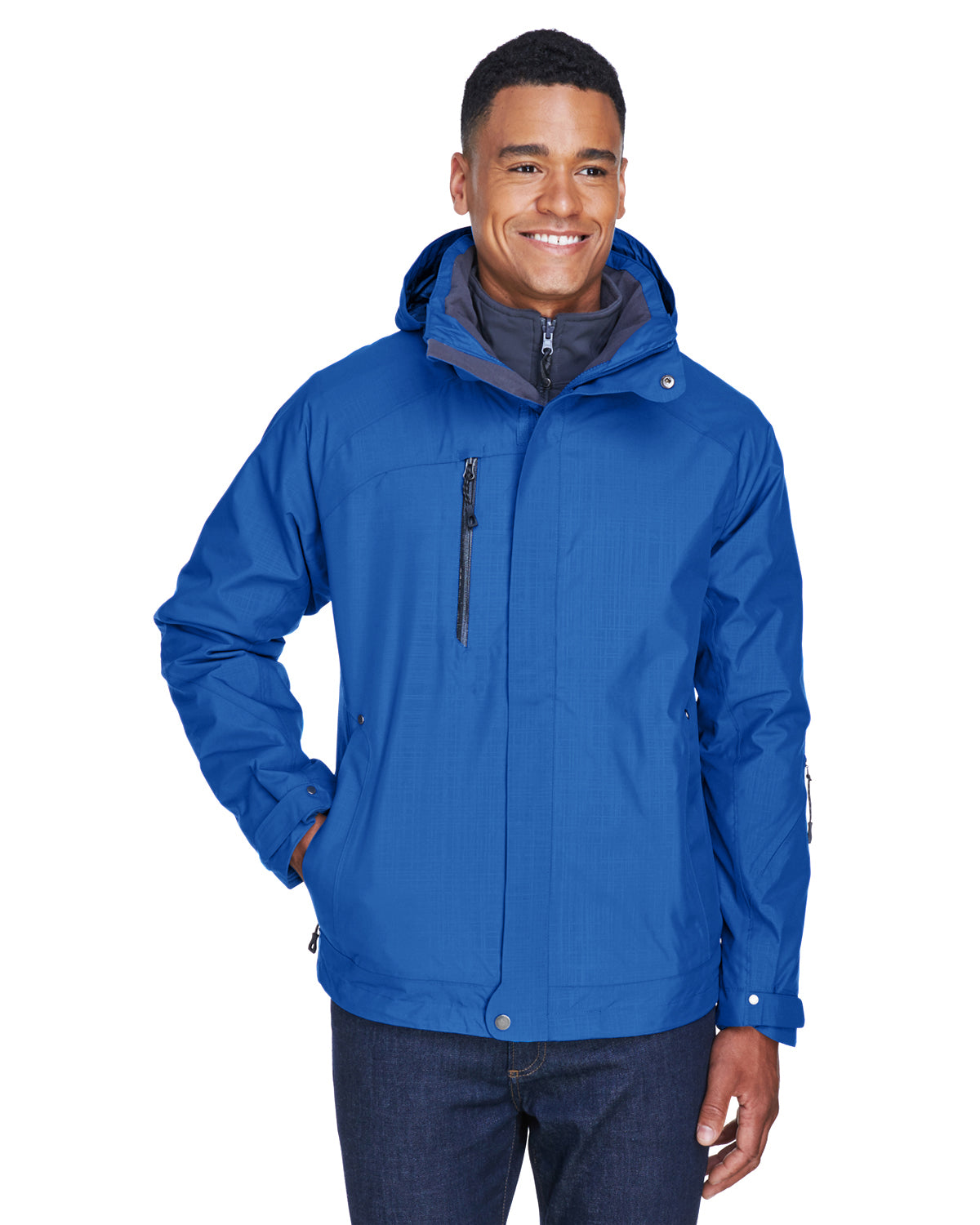 NORTH END MEN'S CAPRICE 3-IN-1 JACKET WITH SOFT SHELL LINER
