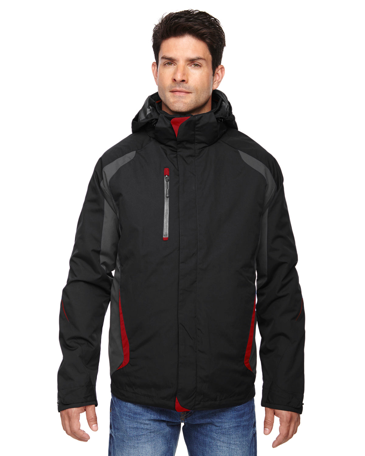 NORTH END MEN'S 3-IN-1 JACKET WITH INSULATED LINER