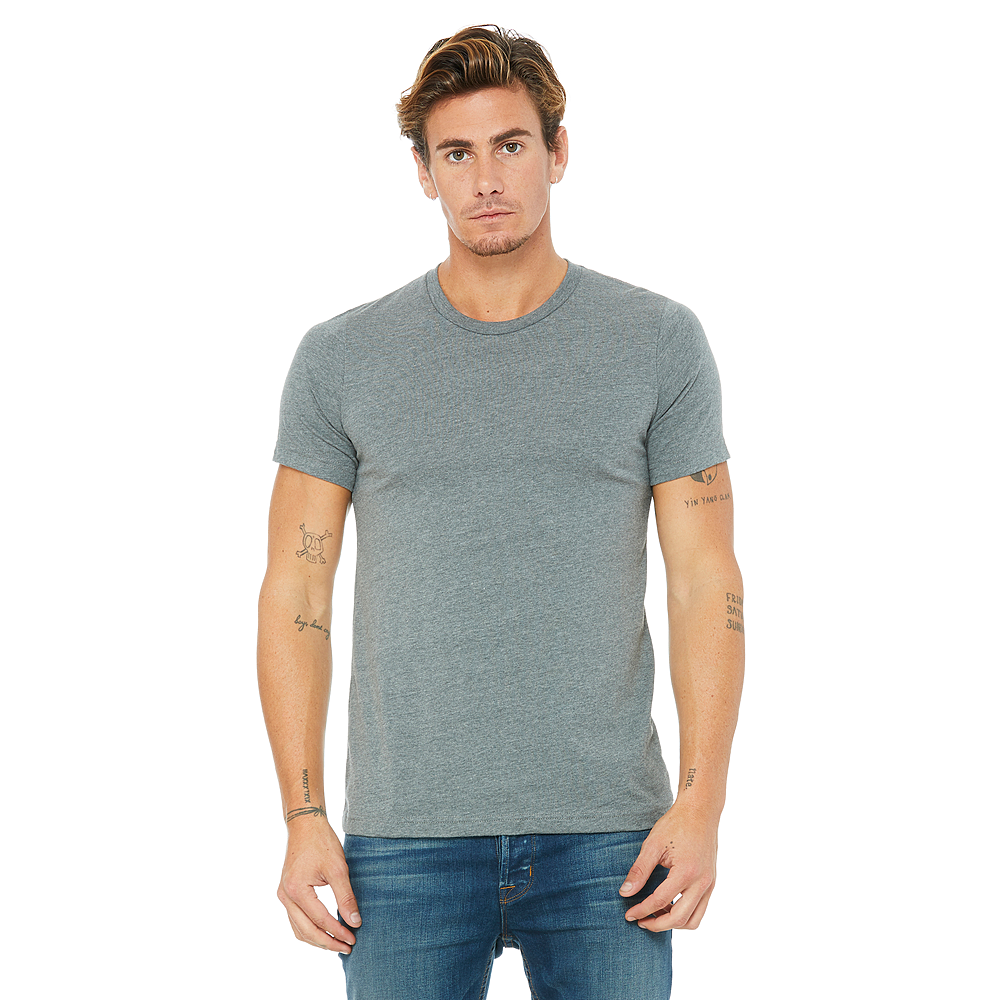 BELLA + CANVAS ADULT JERSEY HEATHER T-SHIRT