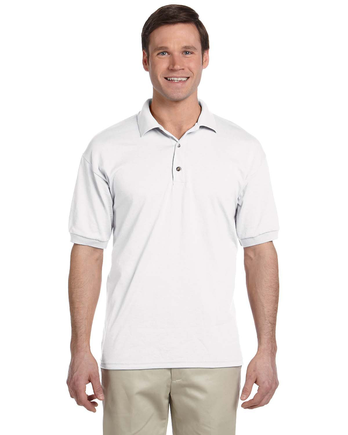 GILDAN ADULT JERSEY SHORT SLEEVE POLO