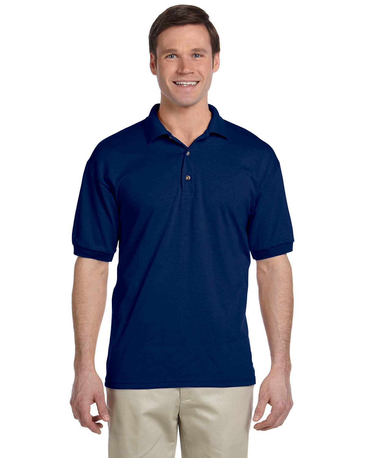GILDAN ADULT JERSEY SHORT SLEEVE POLO