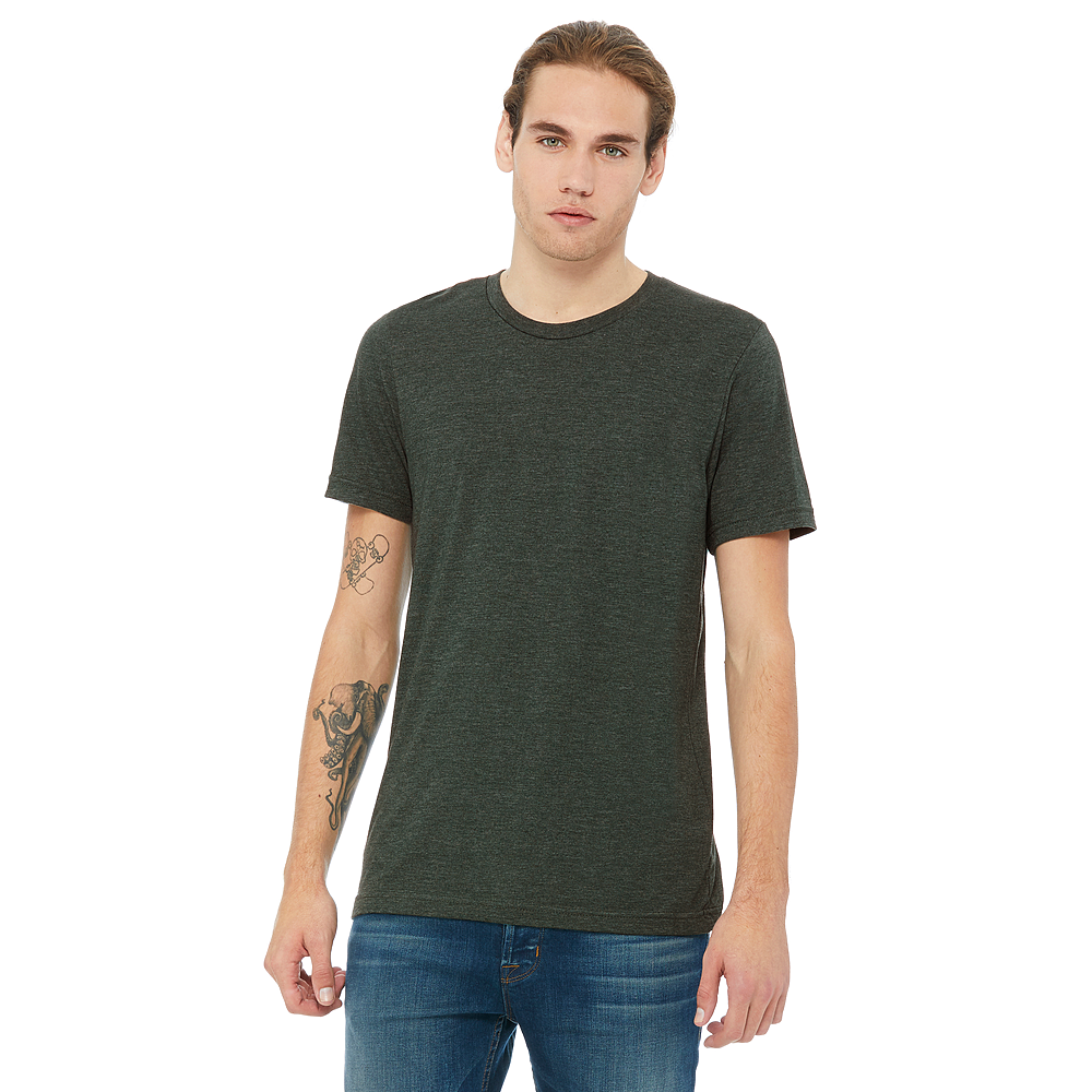 BELLA + CANVAS ADULT JERSEY HEATHER T-SHIRT