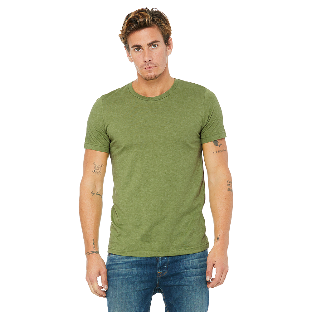 BELLA + CANVAS ADULT JERSEY HEATHER T-SHIRT