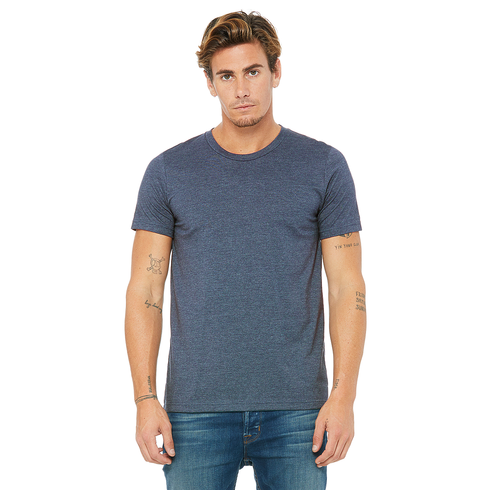 BELLA + CANVAS ADULT JERSEY HEATHER T-SHIRT