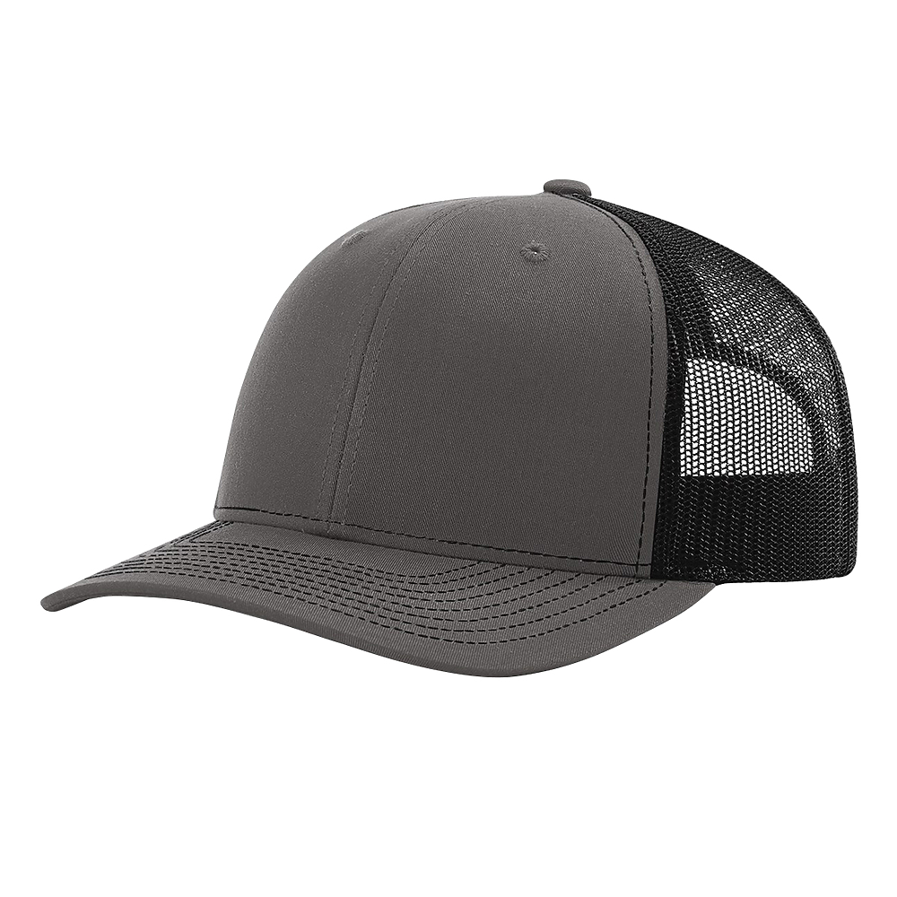 Trucker Hats | Moonlit Fly Fishing Heather Grey/Dark Green (Richardson Style 112)