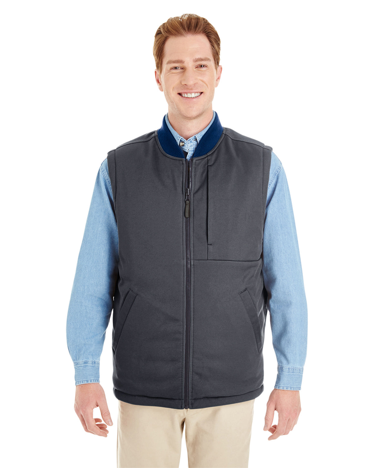 HARRITON ADULT DOCKSIDE INTERACTIVE REVERSIBLE FREEZER VEST