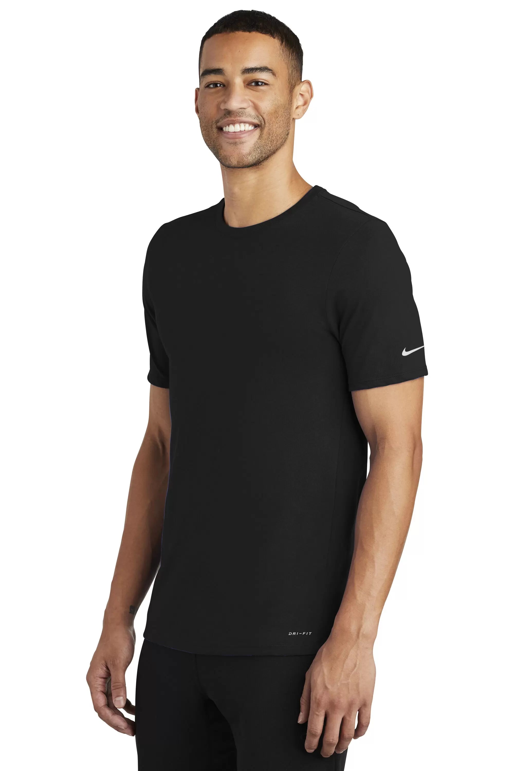 NIKE MEN S DRI FIT COTTON POLY SHORT SLEEVE SHIRT ID Apparel