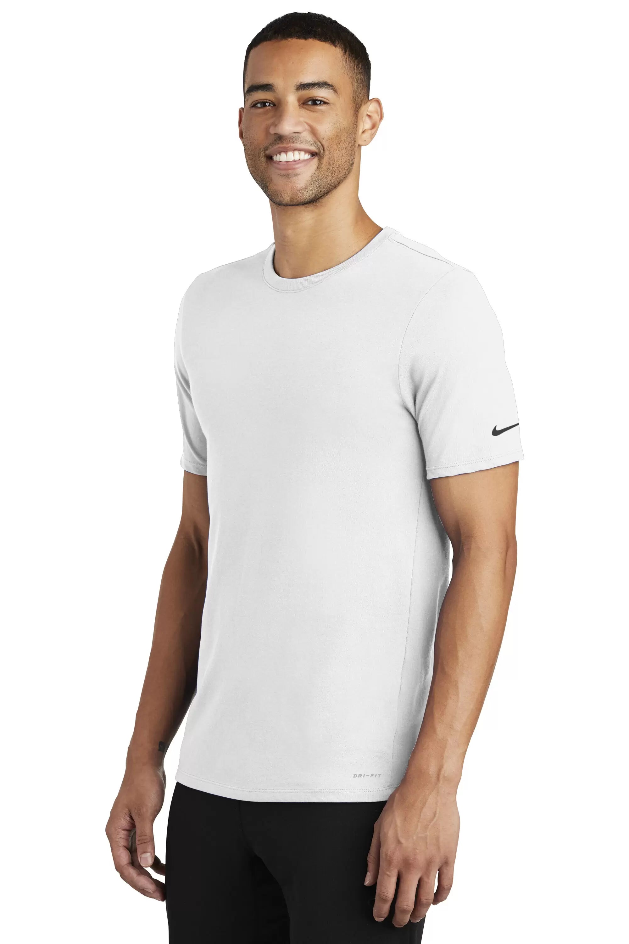 NIKE DRI FIT COTTON POLY SHORT SLEEVE SHIRT ID Apparel