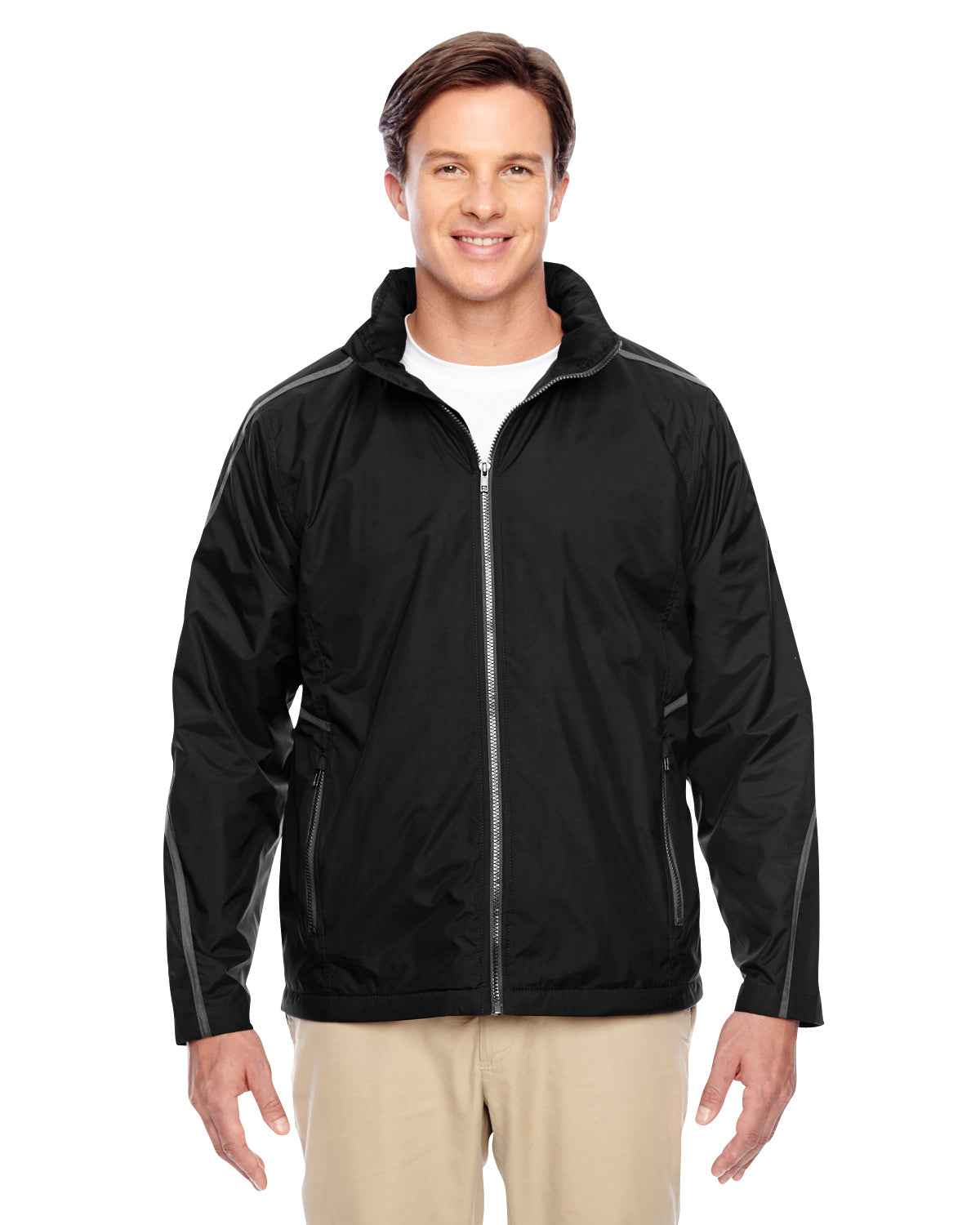 TEAM365 ADULT CONQUEST FLEECE LINED JACKET